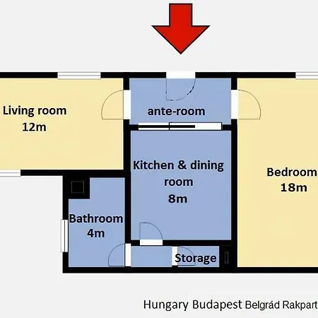Apartament Duna Szecsi Budapeszt